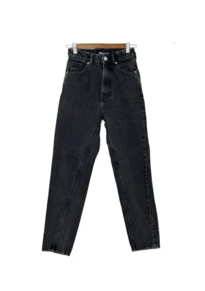 JEAN NEGRO BOYFRIEND ZARA TALLA XS