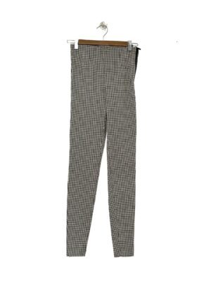 PANTALÓN GALLINETO TONOS CAFÉS ZARA TALLA XS