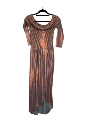 VESTIDO ROSE GOLD RELICARIO TALLA S