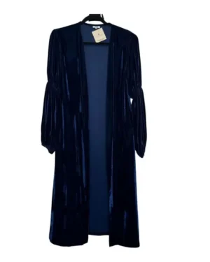 KIMONO AZUL REY TERCIOPELO MAEI TALLA M