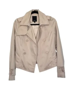 CHAQUETA CREMA STUDIO F TALLA 8 (M)