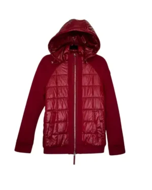 CHAQUETA ROJA PUFFER PURIFICACIÓN GARCÍA TALLA L