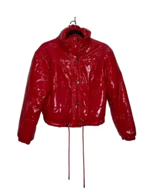 CHAQUETA ROJA PUFFER DAHLLA TALLA S