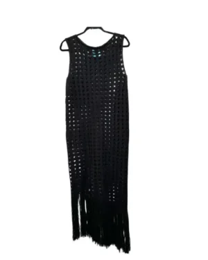 VESTIDO NEGRO TEJIDO MAGLIONE TALLA L