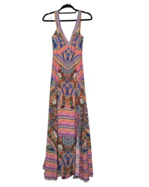VESTIDO COLORIDO CAMILLA TALLA 8 (M)